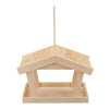 Hanging Wooden Bird House Feeder Outdoor Nest for Wild Birds Garden Decoration