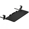 Keyboard Tray Under Desk Slide-Out Platform Computer Drawer for Typing Black AU