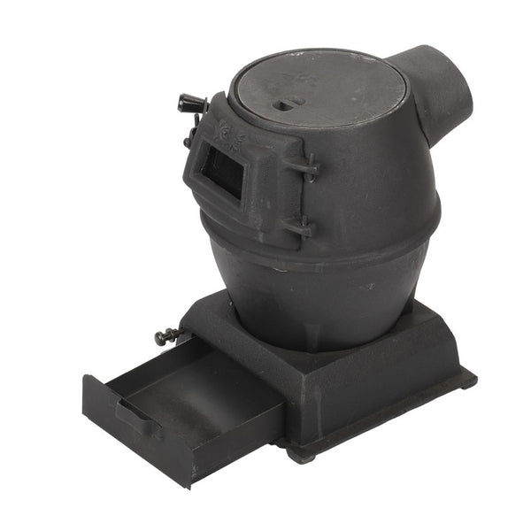 Wood-Burning Heating Stove Thickened Cast Iron Coal Stove Tent Indoor Heating