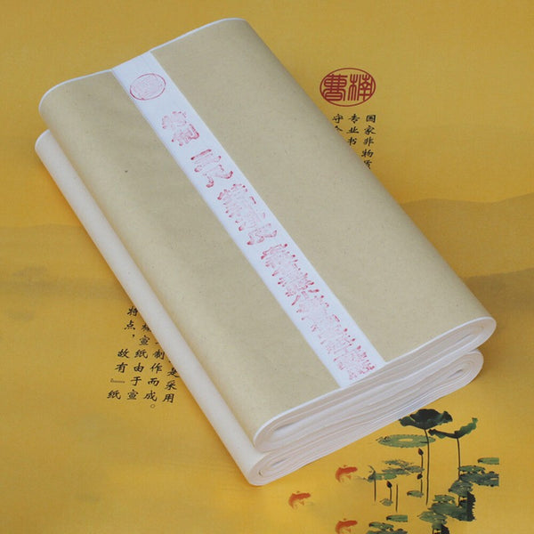 100PCS Traditional Xuan Paper Chinese Xuan Paper Rice Paper Painting Calligraphy