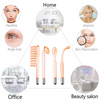 4 In 1 High Frequency Electrode Wand Electrotherapy Glass Tube Beauty Device
