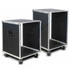 12U/16U  Audio Equipment Rack Rolling Network Rack AV Rack Stand with Wheels AU
