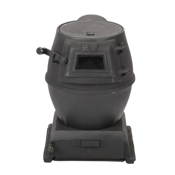 Wood-Burning Heating Stove Thickened Cast Iron Coal Stove Tent Indoor Heating
