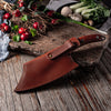 27.5cm Forged Butcher Boning Knife High Clad Steel Kitchen Meat Cleaver Knife