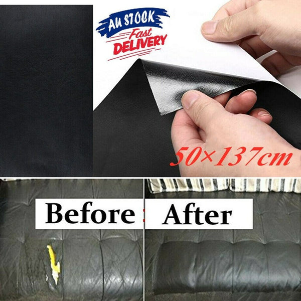 Self Adhesive Leather Repair Patch Peel & Stick Tape for Couch Sofa Car Seat Fix