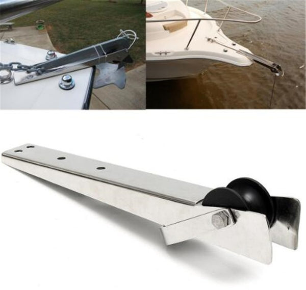316 Stainless Steel Bow Anchor Self Launching Bow Roller Marine Boat Heavy Duty