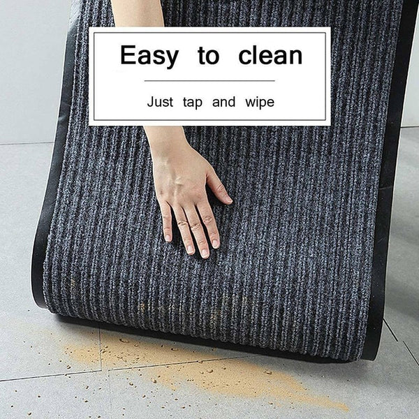 90*300cm Rubber Doormat Hallway Non Slip Entrance Floor Mat Indoor Rug Carpet