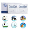 100-1000x Alcohol Prep Pads Swab Wipes 75% Ethyl Cleaning Sterile General USE AU