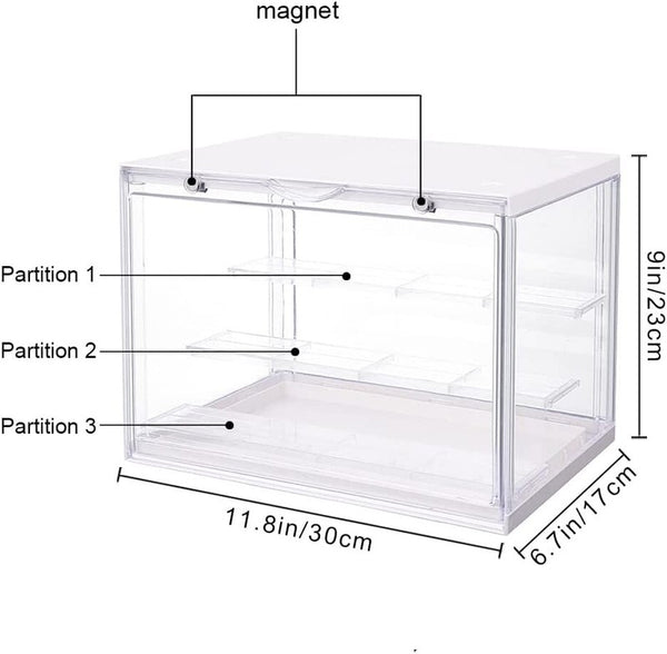 Transparent Display Box Blind Box Figures Display Showcase Model Collectible Box