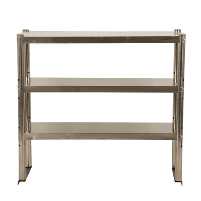 3Tier Commercial Kitchen Overshelf bench Top Stainless Steel for Prep&Work Table