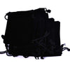 100PCS Black Velvet Pouch Drawstring Bags Wedding Favours Gift Jewellery Packing