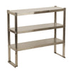 3Tier Commercial Kitchen Overshelf bench Top Stainless Steel for Prep&Work Table