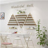 Floating Shelves Set of 6 Wall Storage Shelf Nail Polish Display Rack Bookshelf