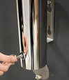 Wall Mounted Ashtray Pubs Outdoor Cigarette Disposal  Ash Bins Lockable w/ Keys