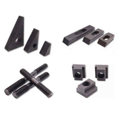 58 Pcs Pro-Series 1/2" T-Slot Hold Down Clamp Clamping Kit Bridgeport Mill Set