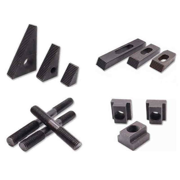 58 Pcs Pro-Series 1/2" T-Slot Hold Down Clamp Clamping Kit Bridgeport Mill Set