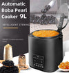 220V Automatic Bubble Tapioca Pearl Cooker 9L Milk Tea Store Equipment 1300W