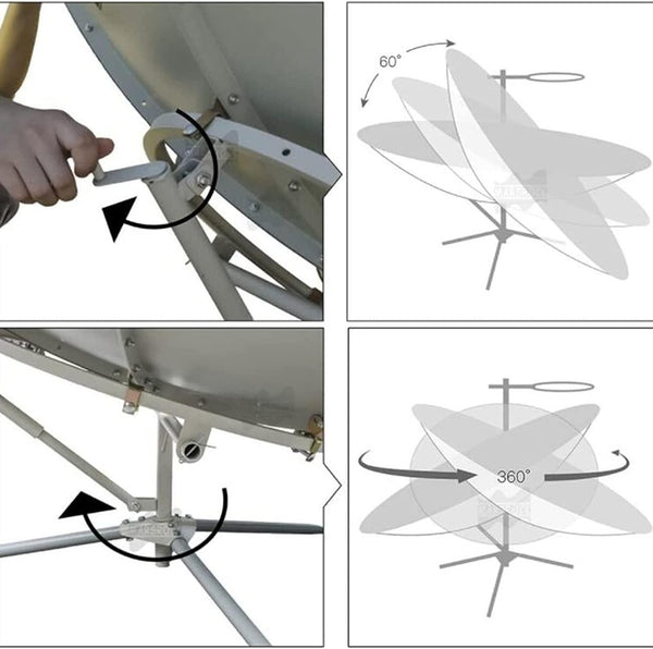 Portable Concentrating Solar Cooker Outdoor Camping Solar Oven Stove Picnic BBQ