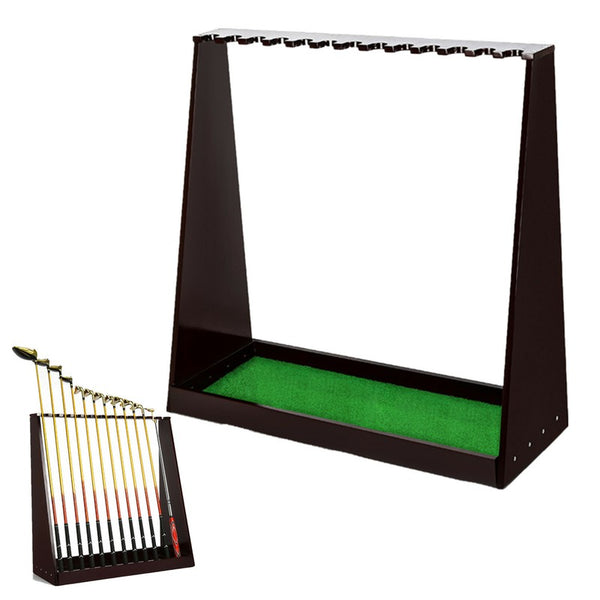 13-Slot Golf Putter Stand Rack High Quality Wooden Indoor Golf Display Rack