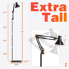 Floor Lamp Adjustable Tall Light Modern for Living Room Bedroom Reading AU Room