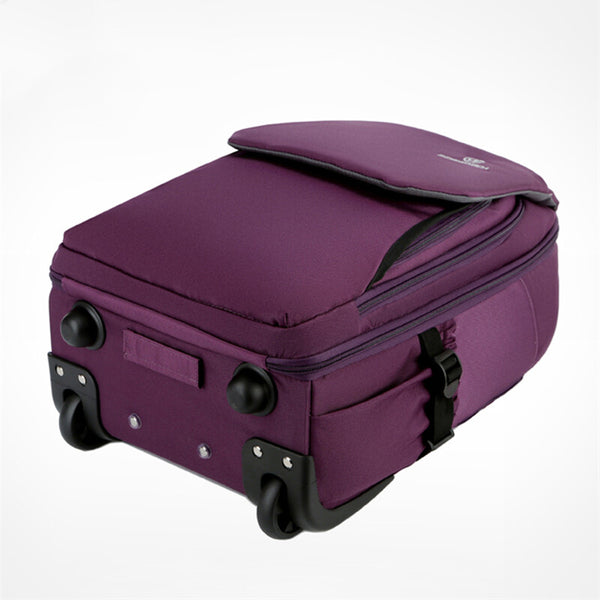 19'' Wheeled Rolling Backpack for Men Women Business Laptop Travel Bag AU