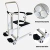Transfer Lift Chair for Elderly Height Adjustable Electric Wheelchair 180° Split