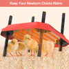 LARGE 66W Chick Brooder Heating Plate Adjust Poultry Warmer Chicken Coop Brooder