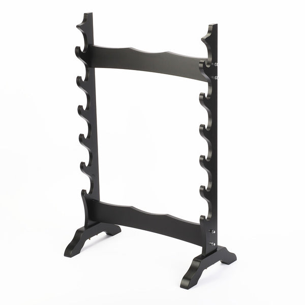 Floor Standing 6-Tier Sword Stand Bracket Samurai Sword Katana Display Holder