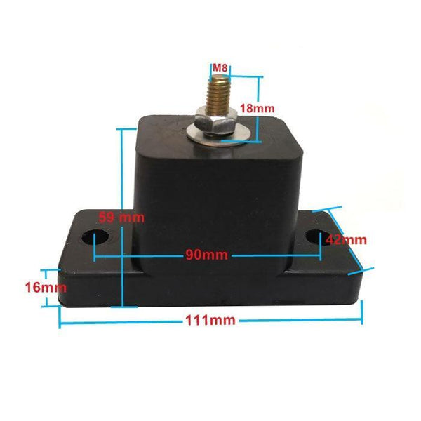 4Pcs Absorbing Anti Vibration Rubber Mount Air Conditioner Bracket Balcony