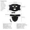 240 Lights Face Neck LED Mask Portable Skin Care Red Light Therapy for Face AU