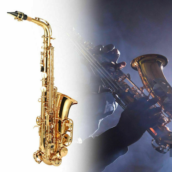 Eastar Alto Saxophone Eb E Flat Gold Lacquered Student with Case& Accessories