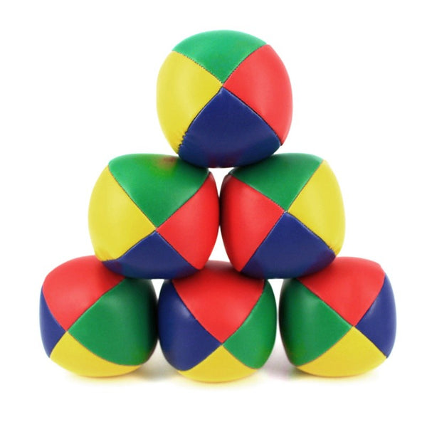 20X Juggling Balls Kids Toy Set Ball Bag for Magic Circus Juggling Balls