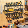 7Slot 3Layer Power Tool Storage Rack Drill Organizer Floating Hammer Plier Hold