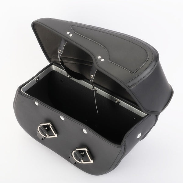2pcs Motorcycle Saddlebags For Harley Davidson Kawasaki Suzuki Ducati Cruiser