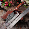 27.5cm Forged Butcher Boning Knife High Clad Steel Kitchen Meat Cleaver Knife