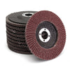 50PCS 125mm 80 Grit Flap Discs Zirconia Grinding Sanding Wheel For Angle Grinder