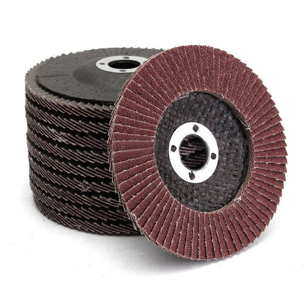 50PCS 125mm 80 Grit Flap Discs Zirconia Grinding Sanding Wheel For Angle Grinder