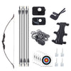 Archery 30/40lbs.Takedown Recurve Bow Hunting Bow w/ Arrows for Hunting Practice