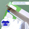 6 Pcs Slide Cutter 12.9 Inches Replacements for Plastic Food Wrap Self Adhesive