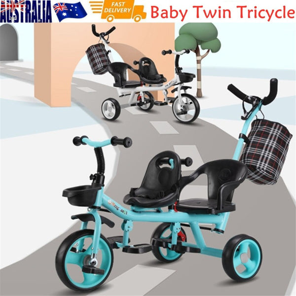 Tricycle Bike Trike Baby Prams Kids Stroller Toddler Ride-On Trike With Belt