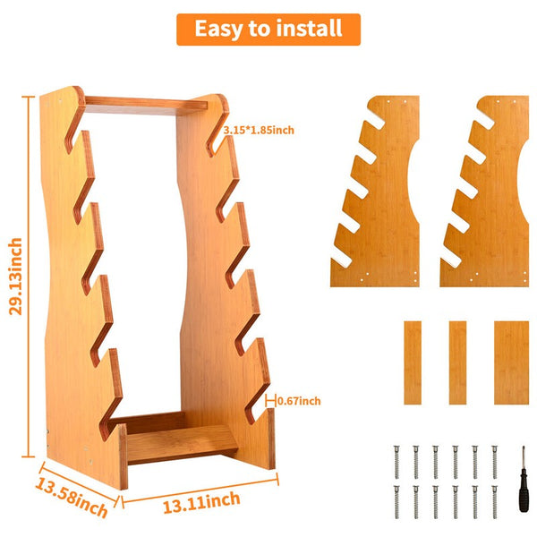 Skateboard Rack Skateboard Holder Floor Display Stand/Wall-Mounted Display Rack
