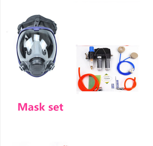 3 in1 Painting Safety Supplied Air Fed Respirator System 6800 Full Face Gas Mask