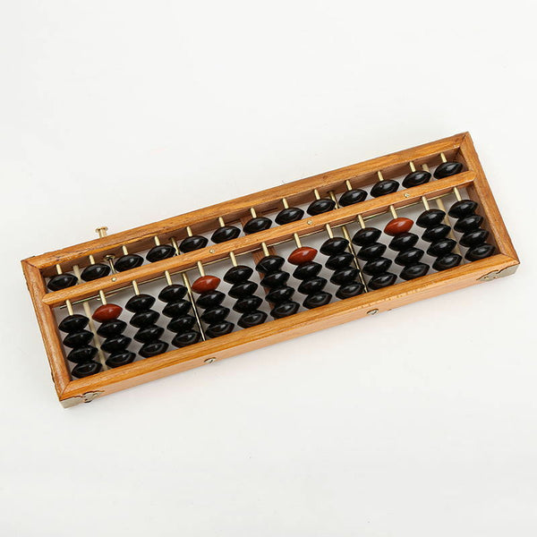 Chinese Wooden Abacus Soroban Arithmetic Mathematic Kid Calculating Tool