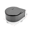 Portable Margarita Salt Rimmer Set with Separate Tier for Lime Juice Salt Sugar