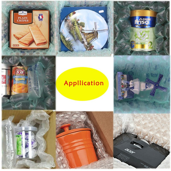 300M Inflatable Air Pillows Bags Packaging Void Fill Packing Protection Film Bag