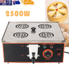 COMMERCIAL ELECTRIC BUN STEAMER WITH 4 OUTLET 220V/2500W Temperature Control AU