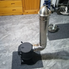 Wood-Burning Heating Stove Thickened Cast Iron Coal Stove Tent Indoor Heating