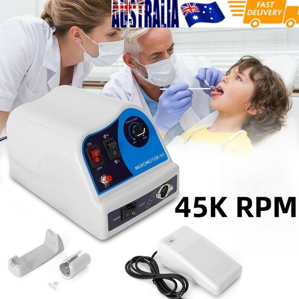 Electric Dental Lab Micro Motor Pro Marathon N8 Micromotor Polishing 45000 RPM