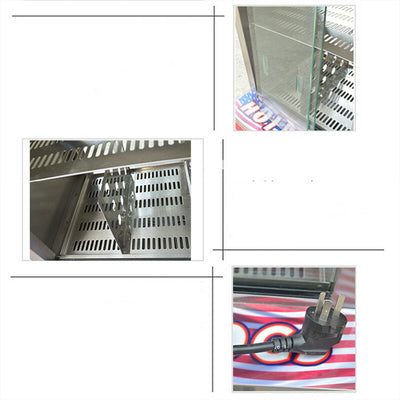Commercial Electric Sausage Hot Dog Cooker Hotdog Steamer Machine Bun Warmer