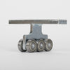 2PCS 6 Wheel Electric Hoist Trolley Roller T Trolley Assembly Silent Trolley